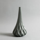 Ocean Wave Big Vase- Grey